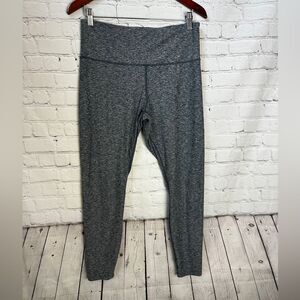 New Balance Heathered Gray Leggings Large